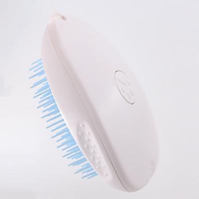 China 2 Modes Stocked Pet Massage Comb Dual Function Hair Removal Comb To Remove Cat Knot Pet Hair Removal Floating Comb for sale