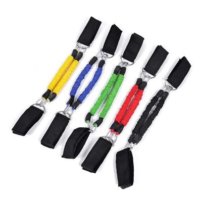 China Durable Elastic Bands Jump Training Trainer Expander Resistance Bands Set Leg Fitness Equipments Ankle Straps for sale