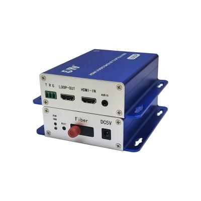 China Fiber Optic Video Signal Extender Single Fiber Optic Video Extender ETV Fiber Extender 1080P Video up to 20km for sale