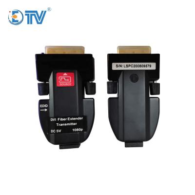 China 4k@30Hz Single Core Radio And Television Fiber Optic Dvi Over Radio And Television ETV Mini DVI Over Fiber Optic Supplement for sale