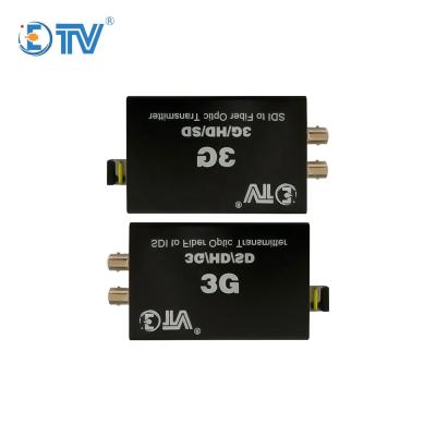 China Aluminum Alloy ETV 1080@60Hz 3g ID To 3g Fiber ID Converter 20km Transmission Distance Fiber Supplement for sale