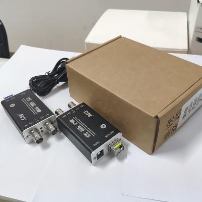 China FTTX FTTX 3g Video ID Converter Fiber Single Mode SDI Support Embedded Single Fiber LC Audio Extra 20km for sale