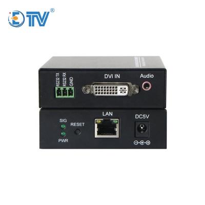 China ETV DVI add-on over IP through RJ45 cat5e/6 add-on support 1TX to 253RX ETV-HD6804 for sale