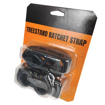 China Treestand Ratchet Strap Treestand Ratchet Strap Truck Cargo Lashing Straps For Tie Down for sale