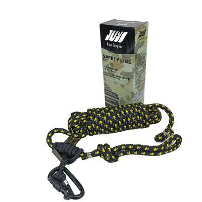 China High Tensile Reflective Outdoor Camping Hike Travel Line Polyester Safety Rope For Hunting for sale