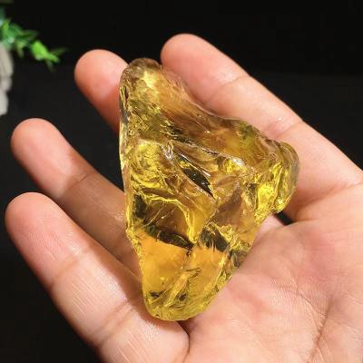 China Wholesale Natural High Quality Cheap Price Crystal Quartz Raw Citrine Yellow Stone From Europe for sale