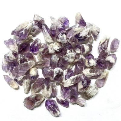 China Specimen Natural Mineral Quartz Crystals Healing Europe Amethyst Raw Crystal Gemstones For Jewelry Accessory for sale