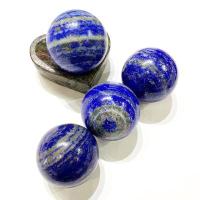 China Europe sphere natural crystal energy healing crystals lapis lazuli spiritual ball for home decoration for sale