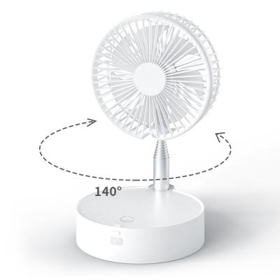 China New Hotel Office Mist Lamp Fan 7 Blades Air Circulation Humidifier Fan Outdoor Home Office Hotel Rechargeable Fan for sale