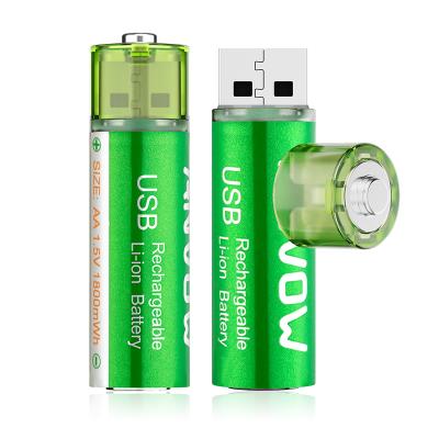 China Ion Battery Aa Rechargeable Usb Rechargeable Battery Economical Favorable Price Useful Rechargeable Lithium Battery for sale