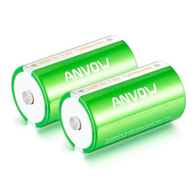 China Economic Good Quality Cost Effective Usb Rechargeable Battery Size D High 5V Rechargeable Battery for sale