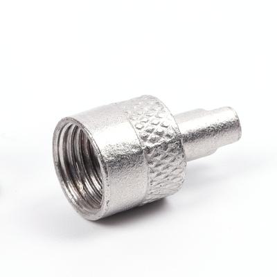 China Hot-selling high quality zinc alloy car tire valve cover with tire valve core tool for sale