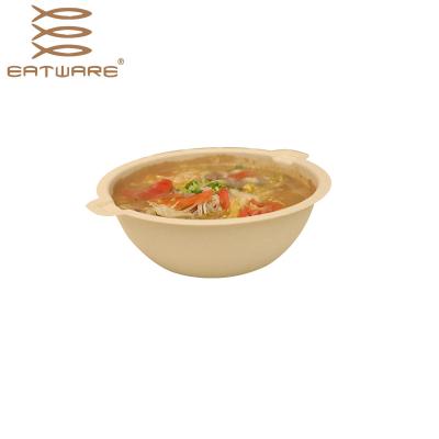 China Wholesale Disposable Biodegradable 1400ml Hot Soup Noodle Bowl for sale