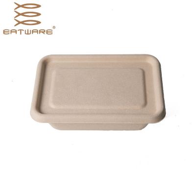 China Home.Restaurant.Bar.Hotel.Wedding Disposable Kitchenware 700ml Take Out Small Disposable Food Containers With Lids for sale