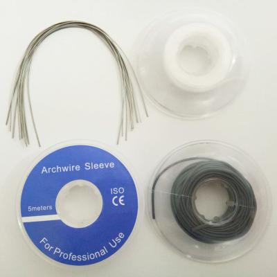 China Teeth Whitening & Transparent Orthodontic Factory  Dental Bumper Tubing Bumper Sleeves Arch Wire for sale