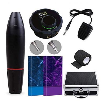 China Permanent Durable Aluminum Alloy No Noise Magnetic Attraction Professional Tattoo Machine for sale