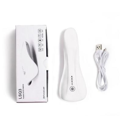 China Mini Solidified Quick Dry UV Gel Polish Portable USB Smart Charging LED Handheld Nail Dryer Lamp High Quality for sale