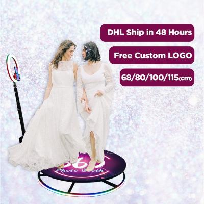 China New Product Customization 130Cm Event 360 Photo Booth With Huge Discount for sale