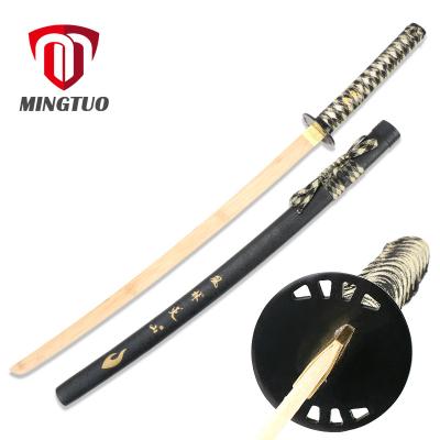 China Ninja Sword MT1211 Handmade High Quality Bamboo Blade Sheath Wooden Katana Toy Swords for sale