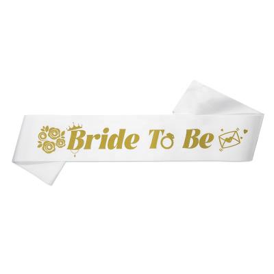 China Team Bride Sash Bachelorette Party Bridal Shower Supplies Bridal Shower Bride To Be Sash Hen Party Sash Decoration Accessory for sale