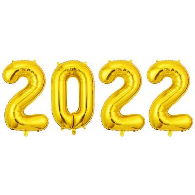 China Birthday 2020 Balloons 16 Inch Gold Foil Balloons Helium Mylar Balloons New Year Festival Party Decorations Birthday Party Supplies for sale