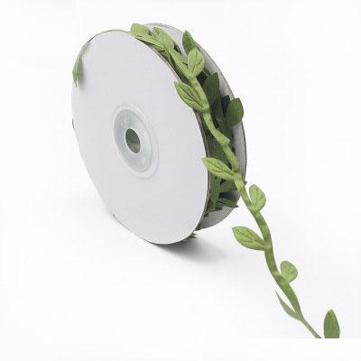 China Europe 10m Artificial Wall Garden Decorative Home Wedding Party Braid Garland Decoration Artificial Hanging Plants Leaves for sale