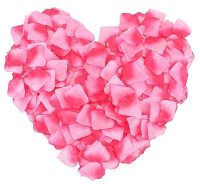 China Wedding Decoration Rose Petals Artificial Flowers Simulation Flower Confetti Table Decoration 100pcs Birthday Wedding Party Decoration for sale