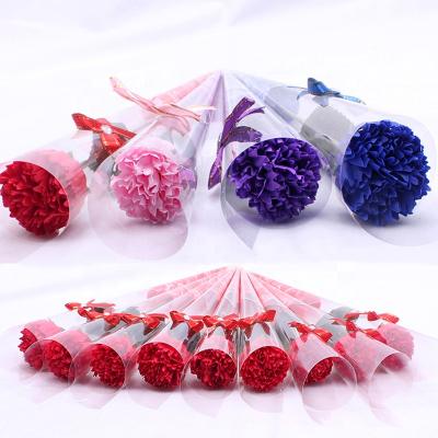 China Wedding Yiwu Manufacturers Factory To Soap Artificial Carnation Roses Mother's Day Birthday Gift for sale