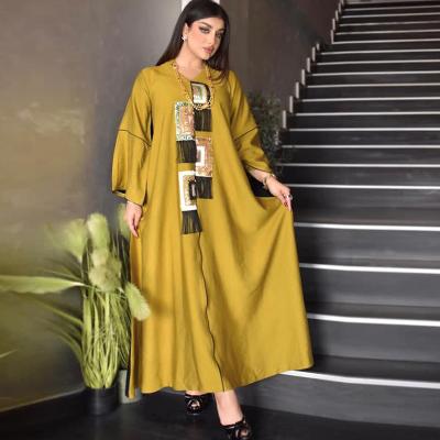 China Long Abaya new middle east jalabiya skirt dubai abaya women jubah kaftan gamis jilbab maxi dresses modern muslim abaya for sale