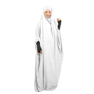 China Long Abaya Dress Muslim Women Prayer Clothes Muslim Hijab Mujer Dresses Praying Clothes Hicab Elbiseleri Priere Musulman Abaya Femme for sale