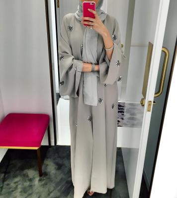 China Latest Middle East jalabiya Modest Muslimah Styling Islamic fabric Dubai skirt women jubah kaftan gamis jilbab maxi modern muslim abaya dresses wholesale for sale