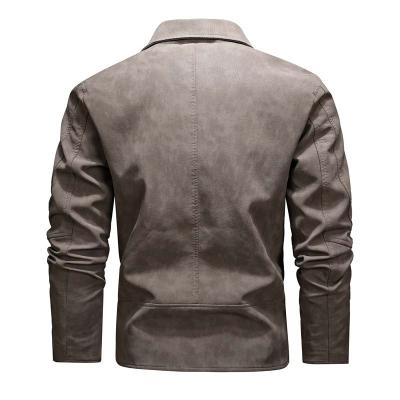 China Mens Winter Gym Tops Anorak Fashion Leather Slim Stripper Coat QUICK DRY Warm Coats Outdoor Sport Plus Size Mens Jacket for sale