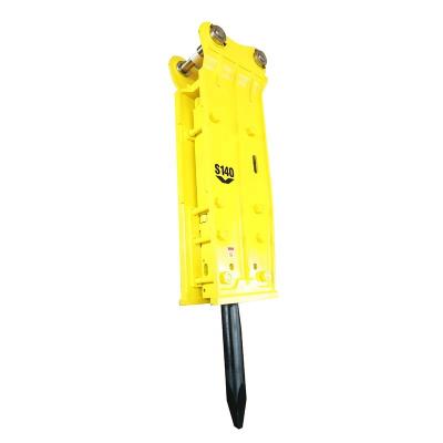 China Strong Impact Excavator Hydraulic Demolition Rock Breaker Hammer 140mm Hydraulic Breaker For Sale for sale