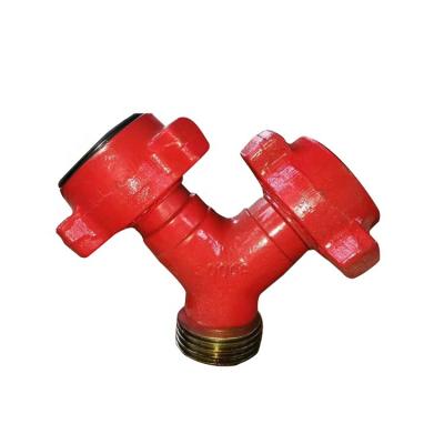 China Oilfield Oilfield Equipment API 6AM SPM Diverse Integral Fittings Tee for sale