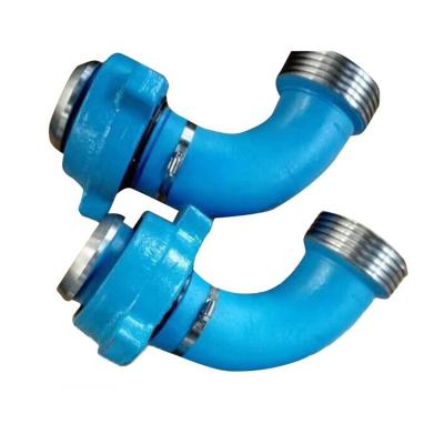 China Oil Field Integrated Pipe Fitting / Streamline Flow Control / Elbow Integrated Fitting Elbow Joint for sale