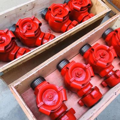 China API 6A General High Pressure Wellhead Valves High Pressure Plug Valve With Hammer Union for sale