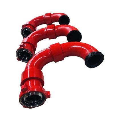 China Alloy Steel Forging Flexible High Pressure Wellhead Fittings API 6A Radius Oilfield Swivel Joint for sale