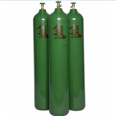 China Seamless Steel Industrial Storage Pressure Vessel 47L 150bar CE High Pressure Hydrogen H2 Gas Cylinder ISO9809 for sale