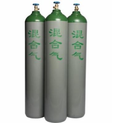 China Storage Pressure Vessel 47L 230bar High Pressure Vessel Seamless Mixing Steel Industrial Gas Cylinder for sale