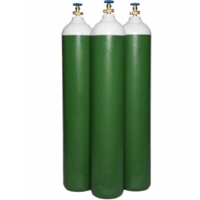 China 40L230bar Gas Medical High Pressure Vessel DC N2 Seamless Steel Gas Cylinder for sale