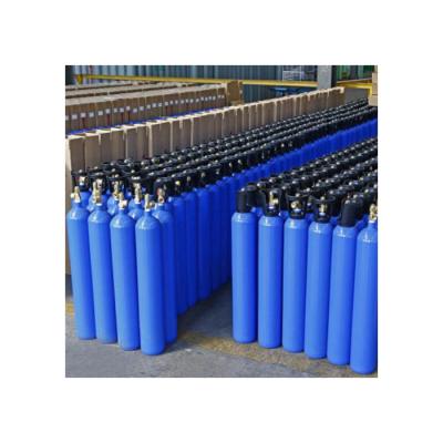 China 15L 152mmindustrial Gas Medical Helium Seamless Steel Portable Industrial Gas Cylinder for sale