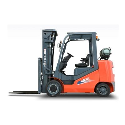 China Construction Material Stores 4-5t LPG Balanced Cushion Heli Forklift Trucks Counter for sale