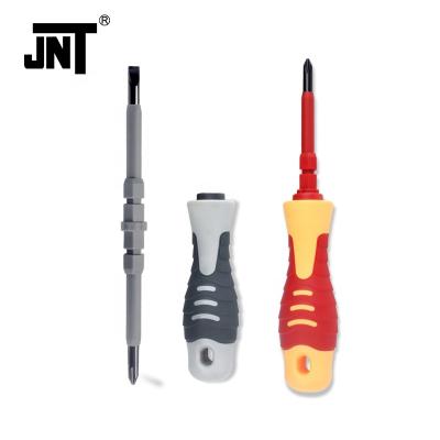 China 2021 new household tool style hand tool pp and tpr handle screwdriver multitec screwdriver for sale