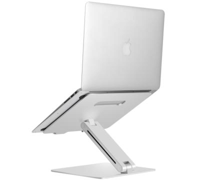 Cina High Quality Adjustable Flexible Aluminum Alloy Laptop Notebook Stand Foldable Stand For 10-16.5inch Laptop Tablet in vendita