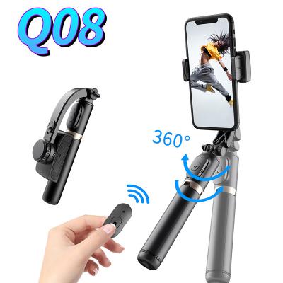 China New Design Selfie Gimbal Gimbal Tripod Stabilizer Single-axis Adjustable Stabilizer Stick Handheld Gimbal HYQ08 Anti-shake for Smartphone Te koop