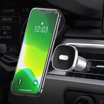 中国 Adjustable Hat Car Phone Mount Holder 360 Rotation Magnet Cell Phone Magnetic Holder For Car 販売のため