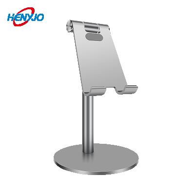 Cina Wholesale High Quality Adjustable Aluminum Alloy Mobile Phone Stand Holder Mount Desk For Tablet in vendita