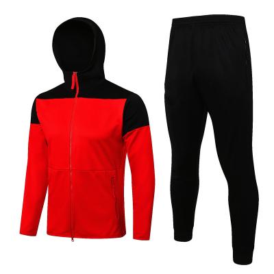 China QUICK DRY Thailand quality Messi soccer jacket tracksuit 2018/19 hot sale Kun Aguero Hazard soccer jacket training suit for sale