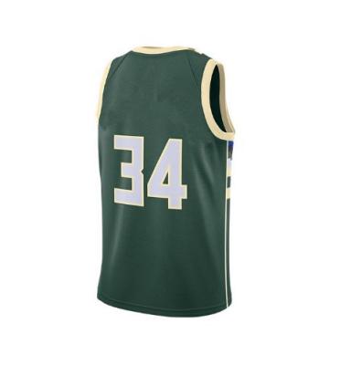 China New Basketball Tank Top 2021 New Style Famous Player Basketball Shirt Customized Breathable Season Best Quality With Name Number for sale