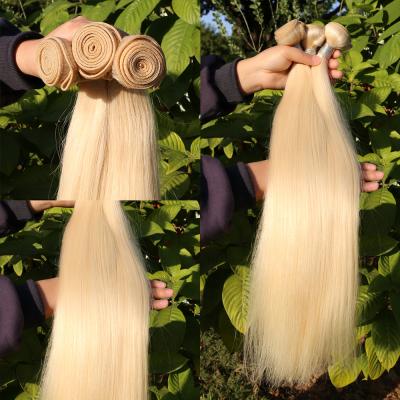 China Wholesale 613 Virgin LK Silky Straight Wave Blonde Hair, Unprocessed 100% Virgin Human Hair Blonde 613 Hair Bundle Extension for sale